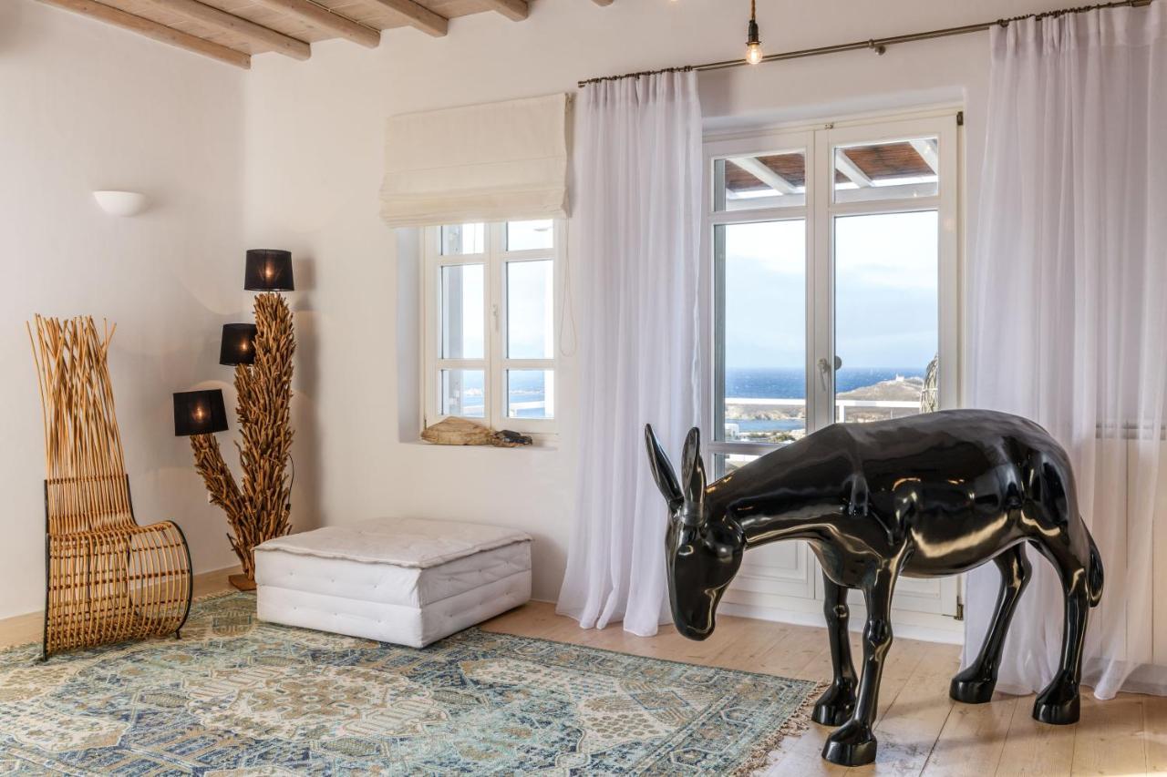 Cosset Villa Bohochic Sea&Harbourview And Sunset By One-Villas Ornos  Extérieur photo