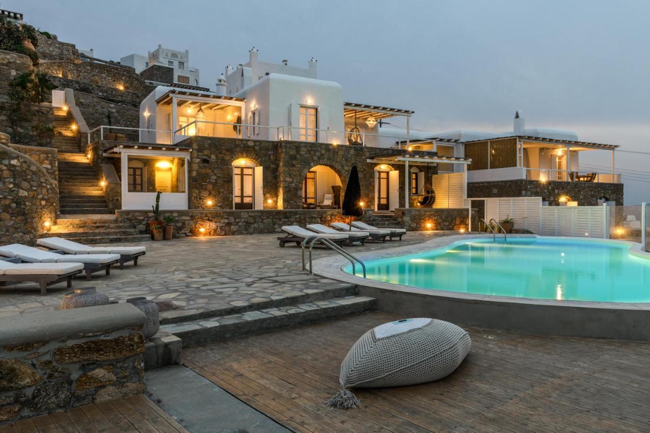 Cosset Villa Bohochic Sea&Harbourview And Sunset By One-Villas Ornos  Extérieur photo