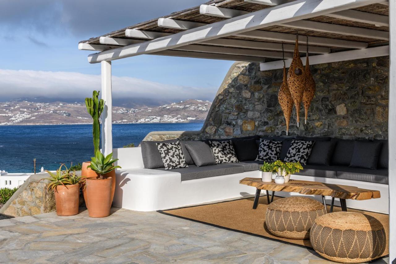 Cosset Villa Bohochic Sea&Harbourview And Sunset By One-Villas Ornos  Extérieur photo