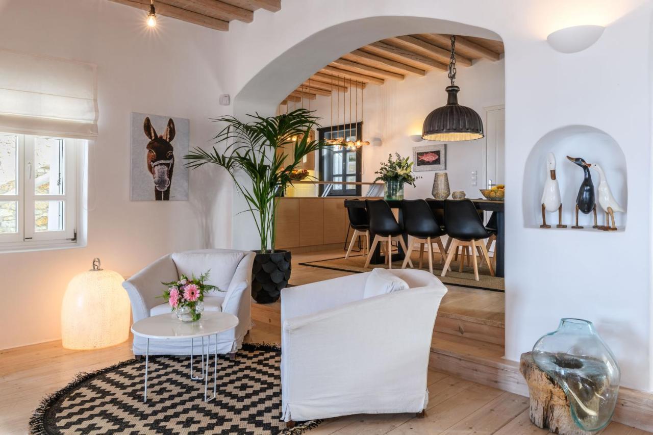 Cosset Villa Bohochic Sea&Harbourview And Sunset By One-Villas Ornos  Extérieur photo