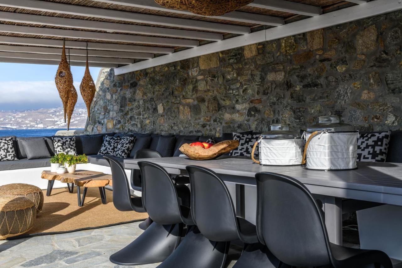 Cosset Villa Bohochic Sea&Harbourview And Sunset By One-Villas Ornos  Extérieur photo