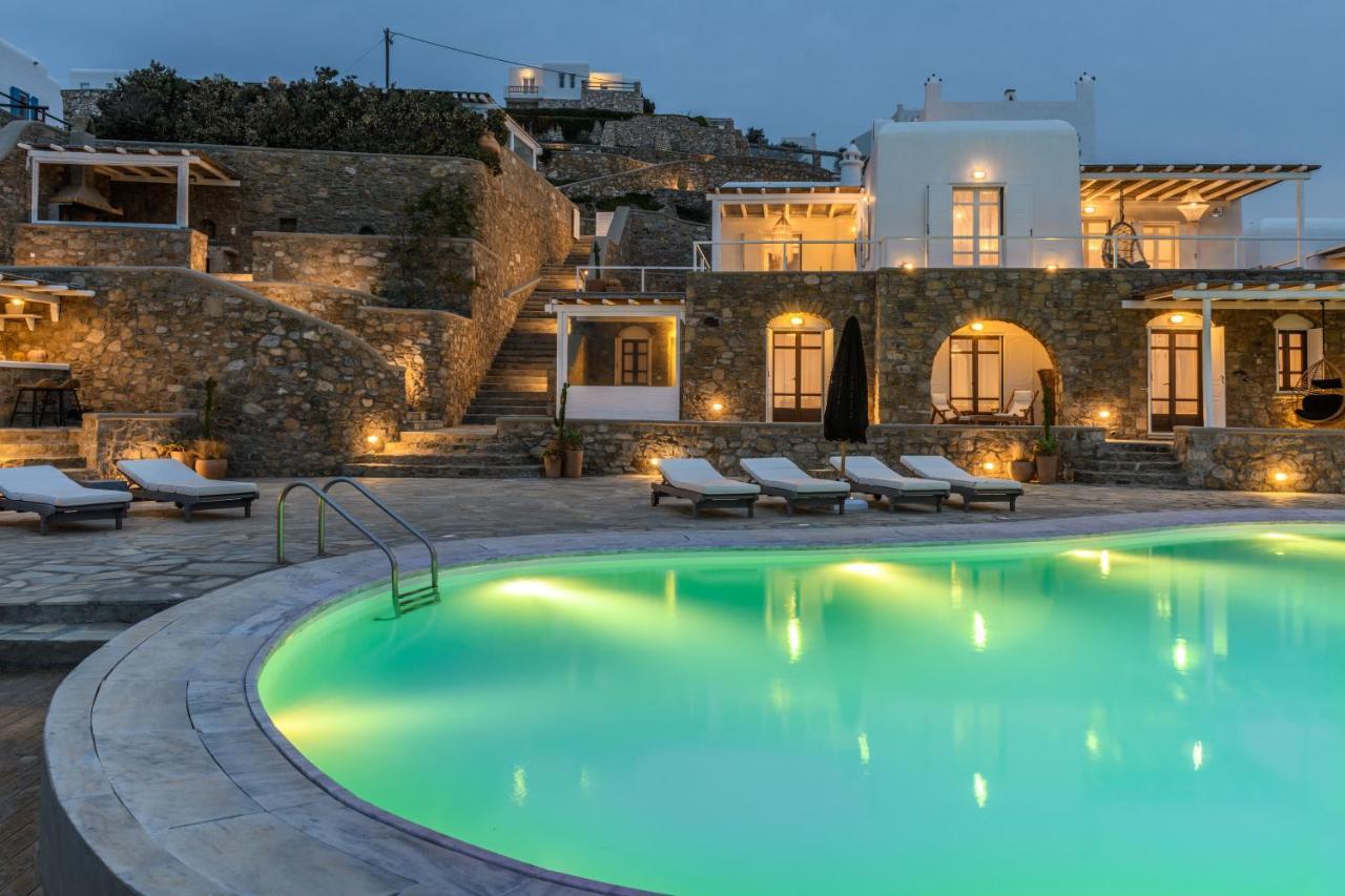 Cosset Villa Bohochic Sea&Harbourview And Sunset By One-Villas Ornos  Extérieur photo