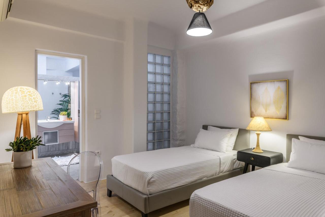 Cosset Villa Bohochic Sea&Harbourview And Sunset By One-Villas Ornos  Extérieur photo
