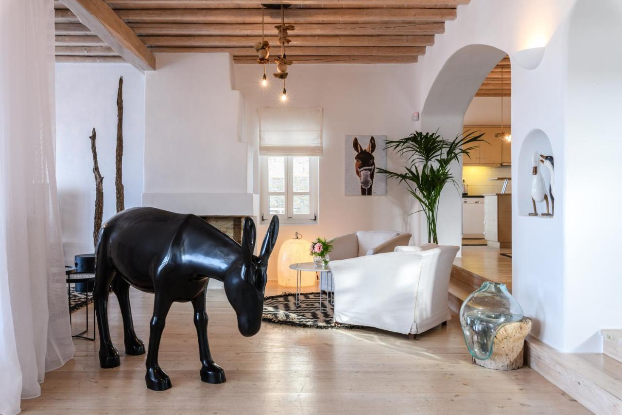 Cosset Villa Bohochic Sea&Harbourview And Sunset By One-Villas Ornos  Extérieur photo
