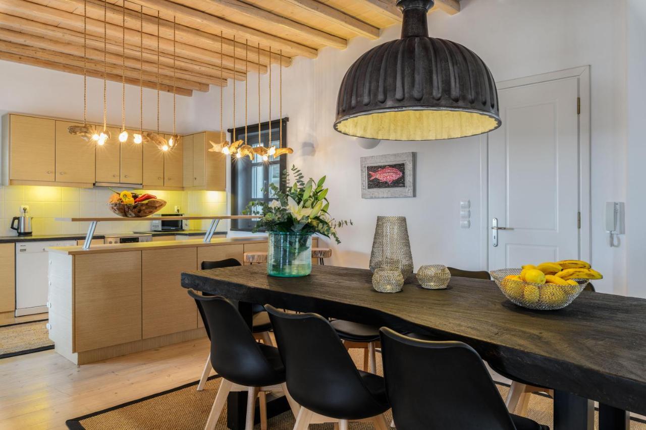Cosset Villa Bohochic Sea&Harbourview And Sunset By One-Villas Ornos  Extérieur photo
