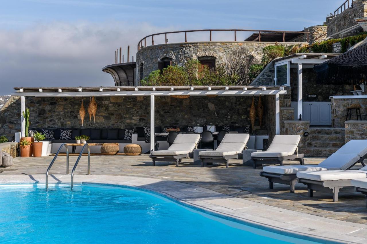 Cosset Villa Bohochic Sea&Harbourview And Sunset By One-Villas Ornos  Extérieur photo