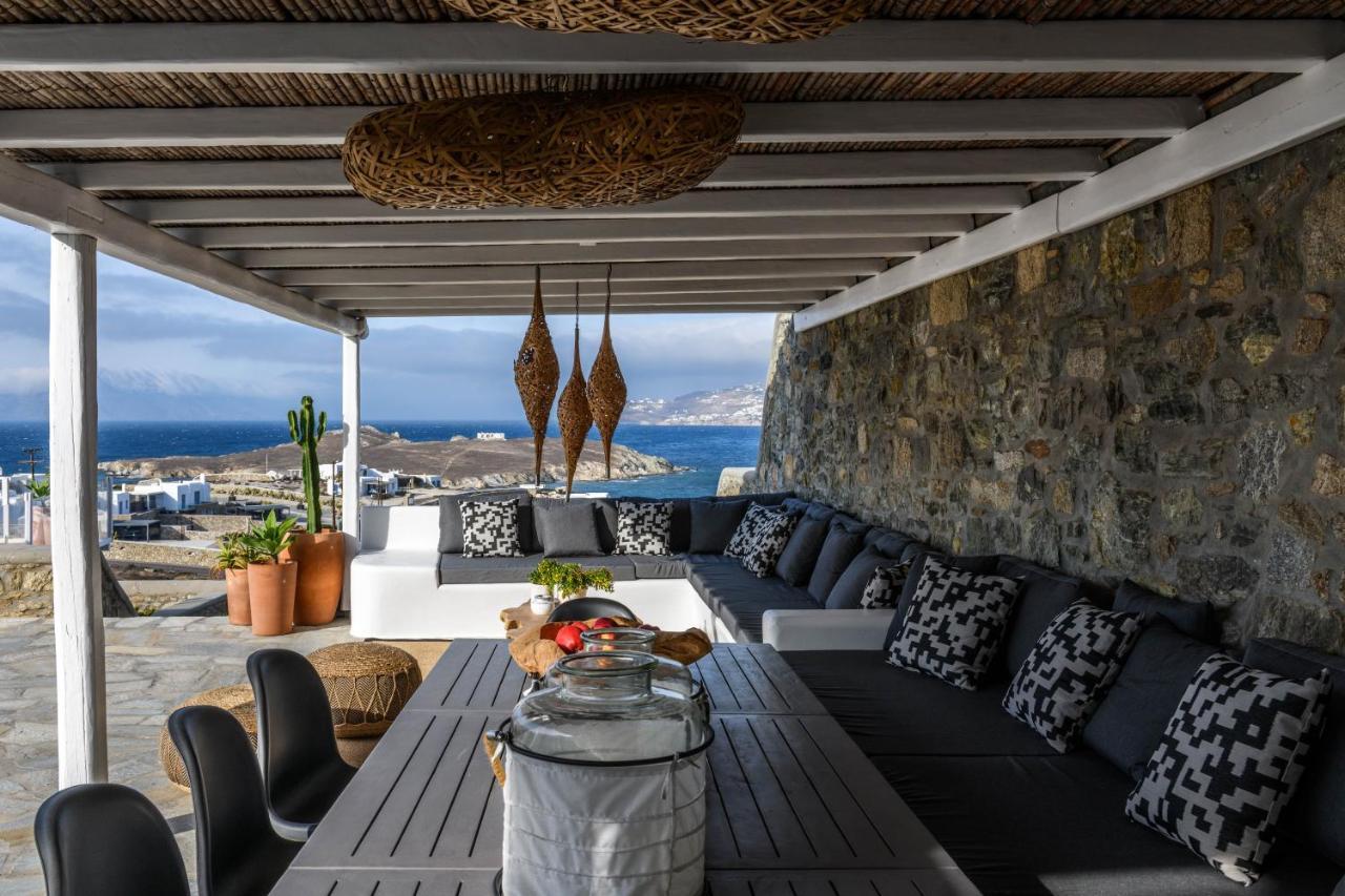 Cosset Villa Bohochic Sea&Harbourview And Sunset By One-Villas Ornos  Extérieur photo