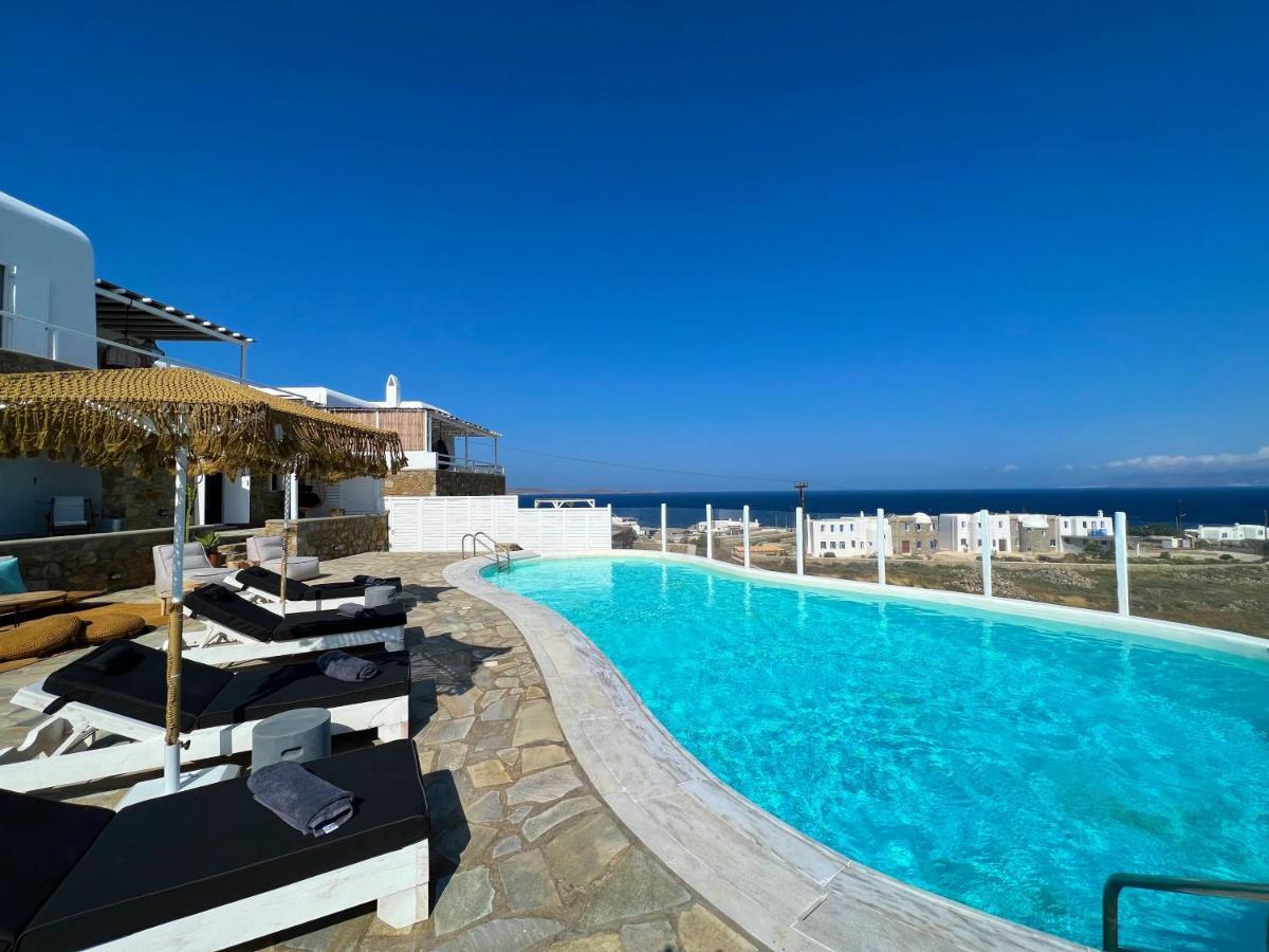 Cosset Villa Bohochic Sea&Harbourview And Sunset By One-Villas Ornos  Extérieur photo